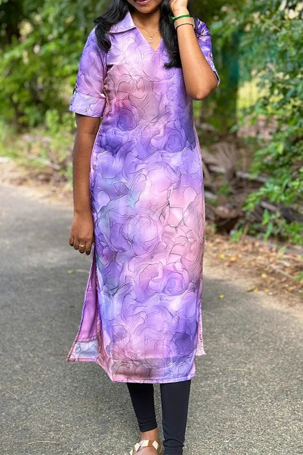 Jimmy choo lavender kurti