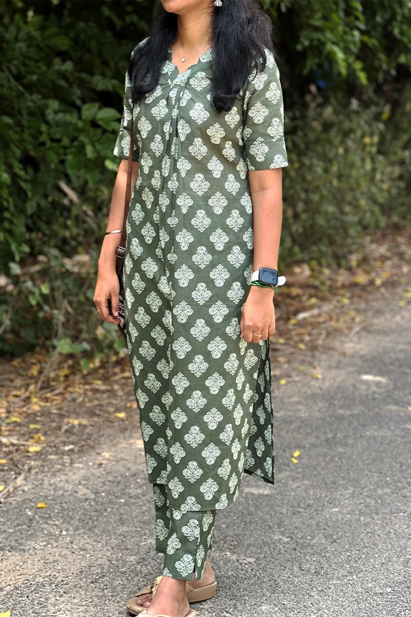 Cotton kurta set