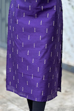 Raw silk kurti