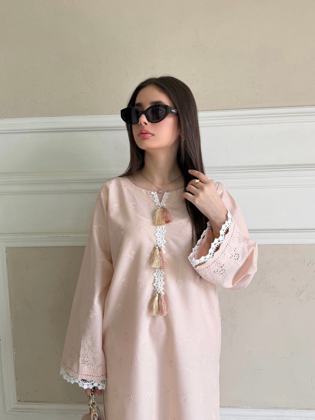 Zyre - Fully Embroidered Kurta