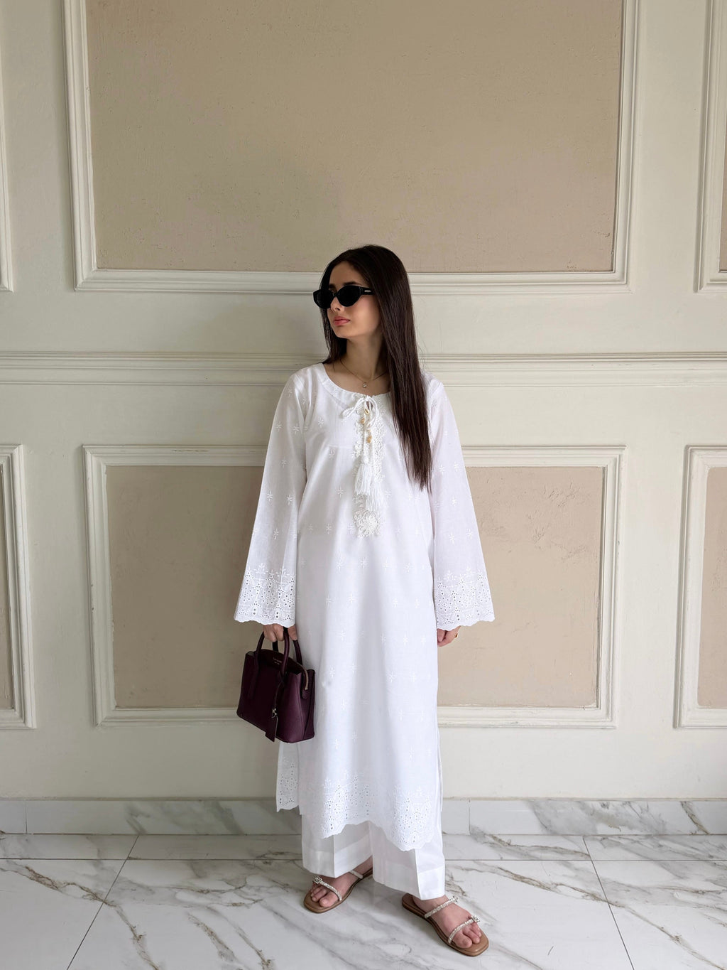 Aven - Fully Embroidered Kurta