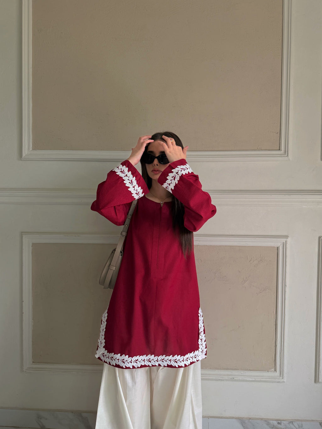 Nuri - 2 PC Stitched Pret