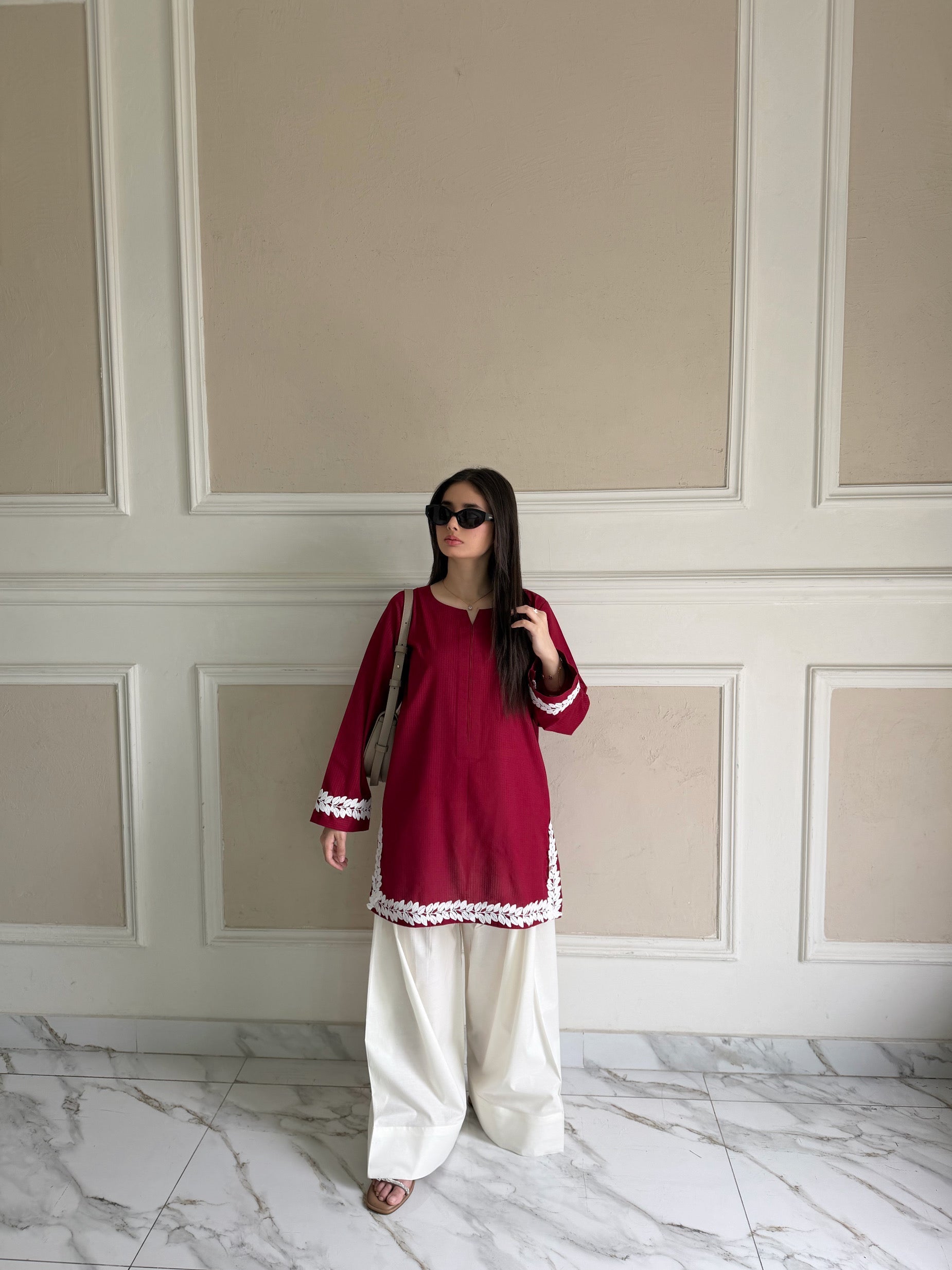 Nuri - 2 PC Stitched Pret