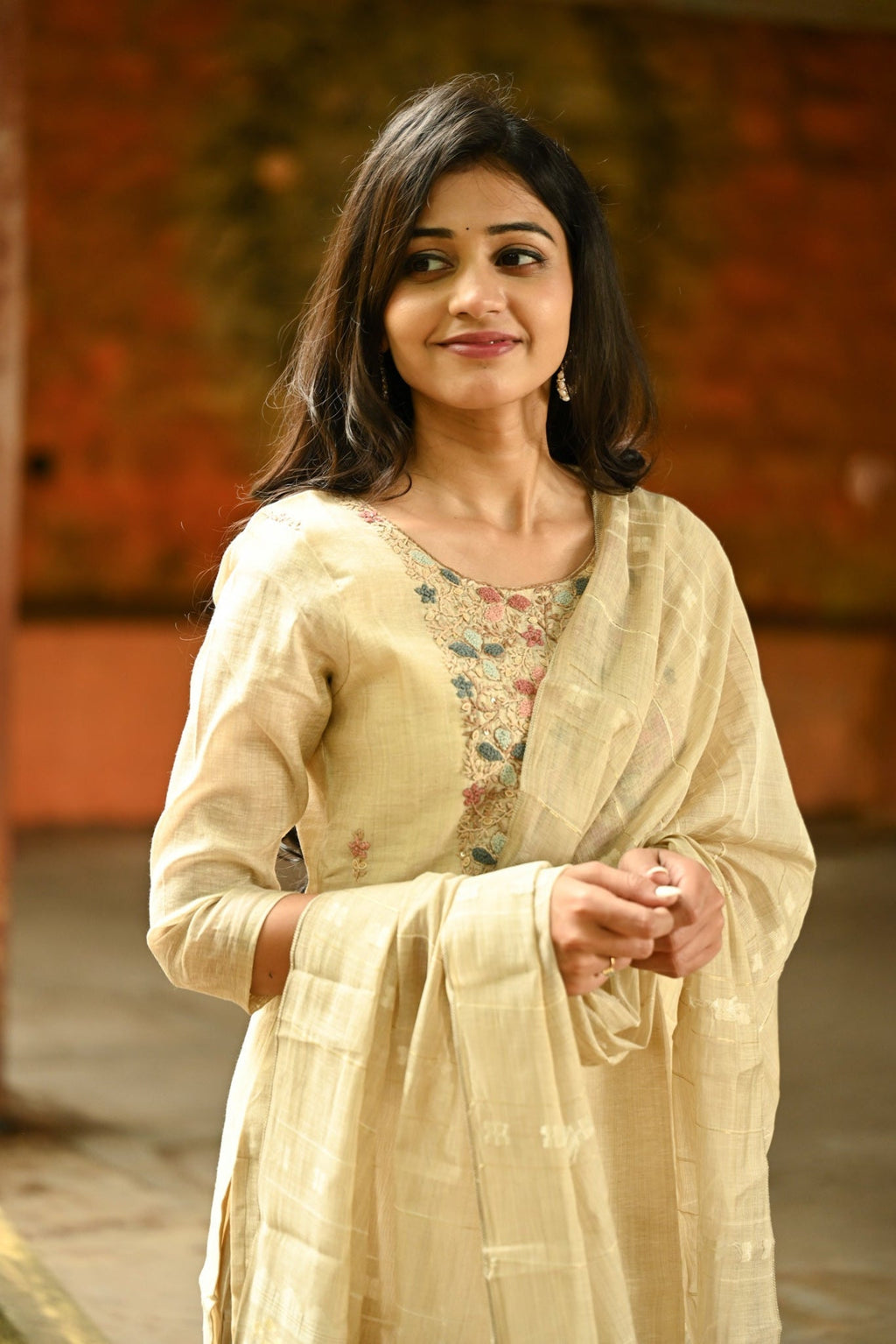 Premium Classic Ivory Glow Suit