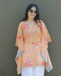 Orange Candy Kaftan Cover- Up