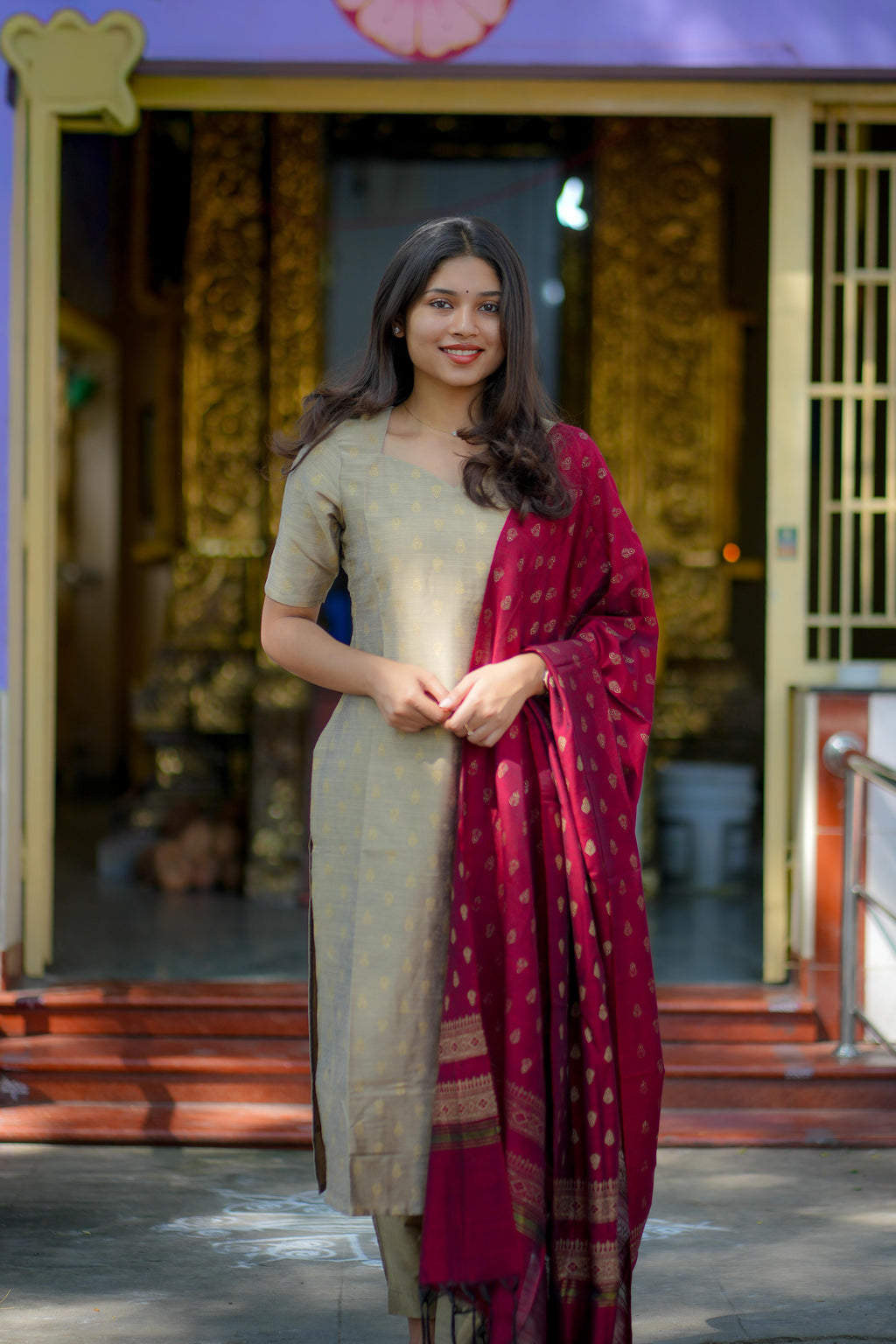 Sand and Scarlet 3 piece suit