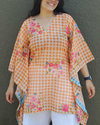 Orange Candy Kaftan Cover- Up