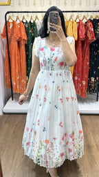 Iravati  White Kurta Set