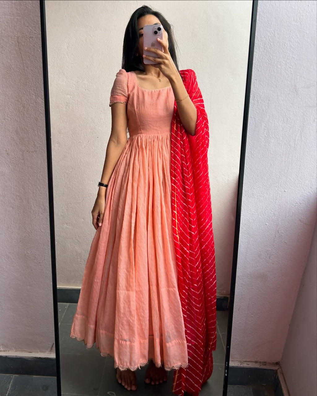 Harini Lehar Red Suit Set