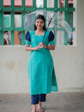 Ishira Tussar Silk Co-ord Set