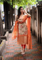 Elnaz Mari Glow Top Dupatta Set