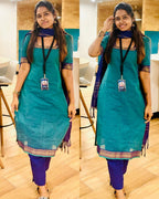 Bhavika Pure Cotton Kurti Dupatta Set