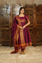 Hemlata Yamuna Pure Cotton Anarkali