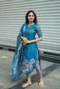 Oorja Shrungar Blue Suit Set