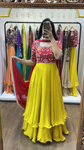 Radhika Red Yellow Printed Suit Set