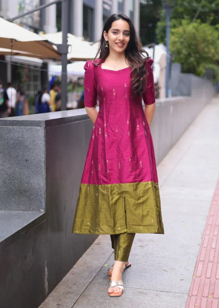 Falisha Rayon Top Pant Set