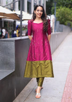 Falisha Rayon Top Pant Set