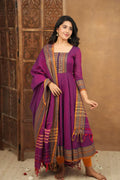 Chandrika Mehnaz Cotton Temple Anarkali