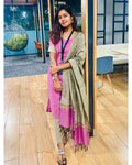 Saumya Shrungar Raw Silk Suit Set