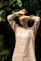 Sand Stone Linen Co-ord Set