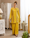 Sunehri Gul Threadwork Cotton Co-ord