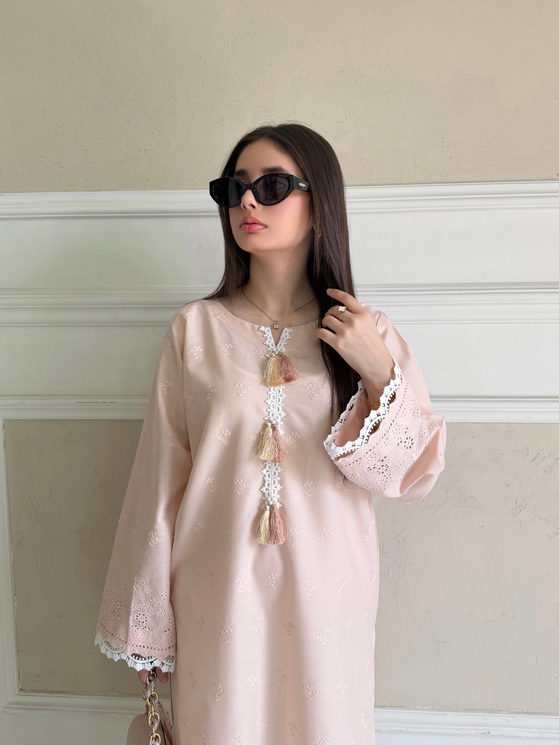 Zyre - Fully Embroidered Kurta