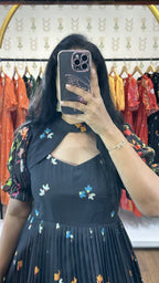 Nayantara  Black Kurta Set
