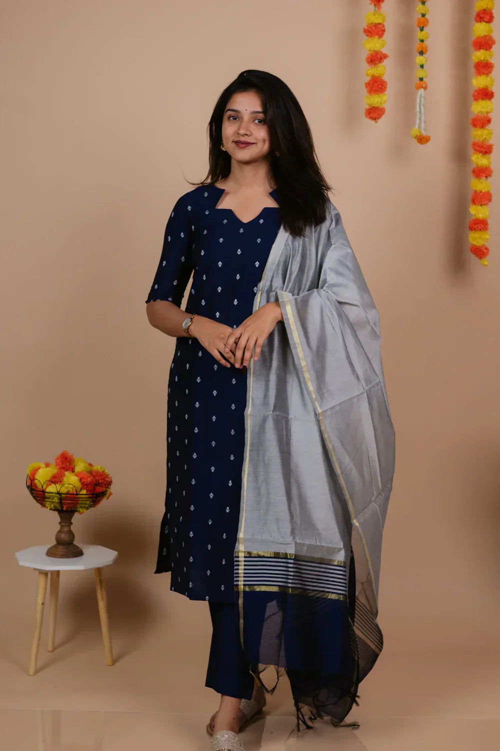 Zanika Shrungar Kurti Pant Dupatta Set