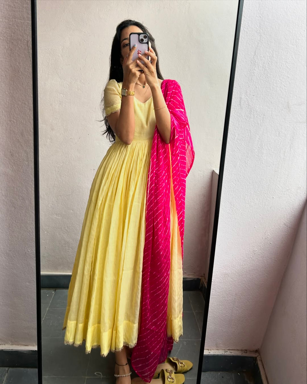 Gauri Lehar Yellow Suit Set