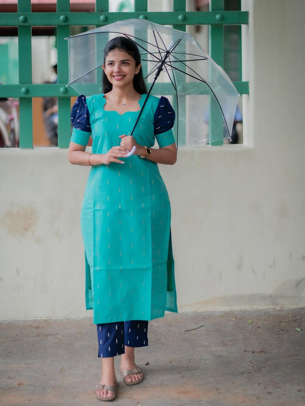 Ishira Tussar Silk Co-ord Set