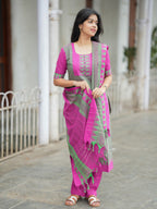 Gaurika Adhirai Cotton Kurta Set