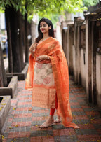 Elnaz Mari Glow Top Dupatta Set