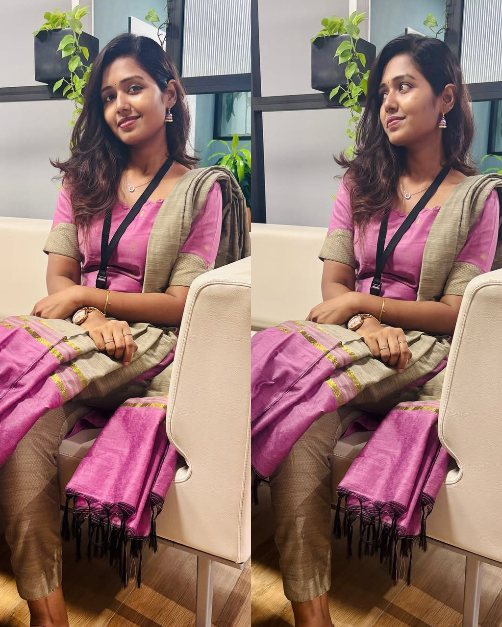 Saumya Shrungar Raw Silk Suit Set