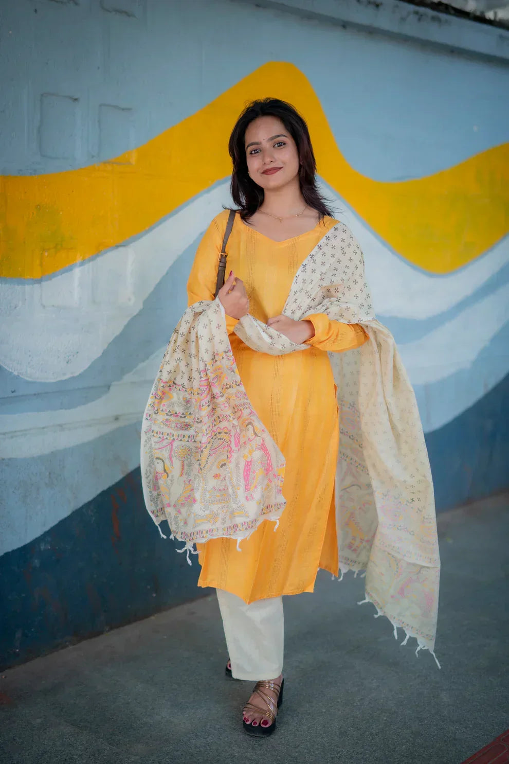 Falak Handwoven Cotton Long Kurta