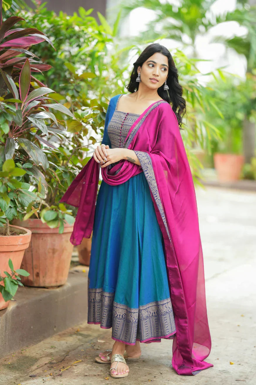 Bela Menaka Designer Suit Set
