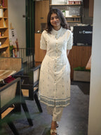 Lavanya Cotton Co-ord Diamond Butta Set