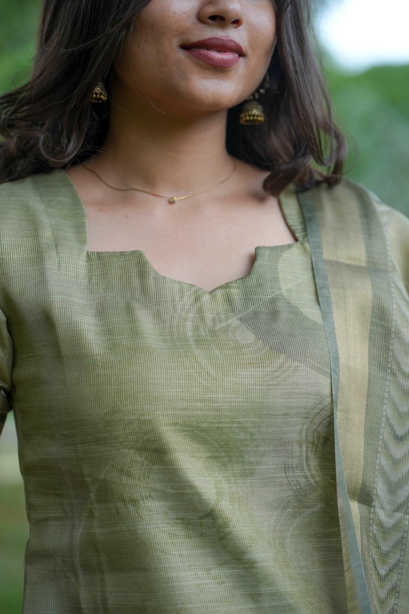 Shimmer Linen 3 piece suit