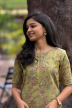 Lush Glow Soft Cotton Kurti
