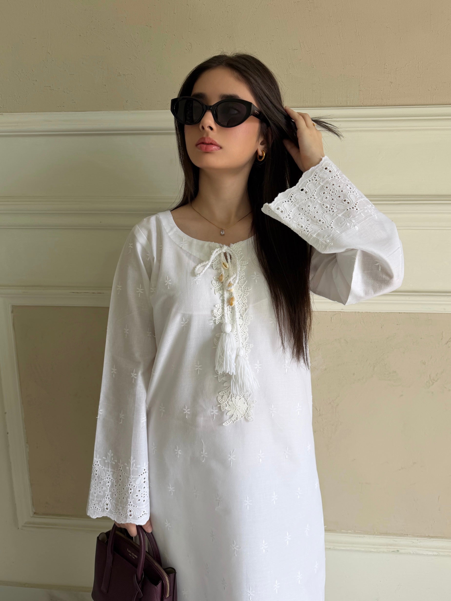 Aven - Fully Embroidered Kurta