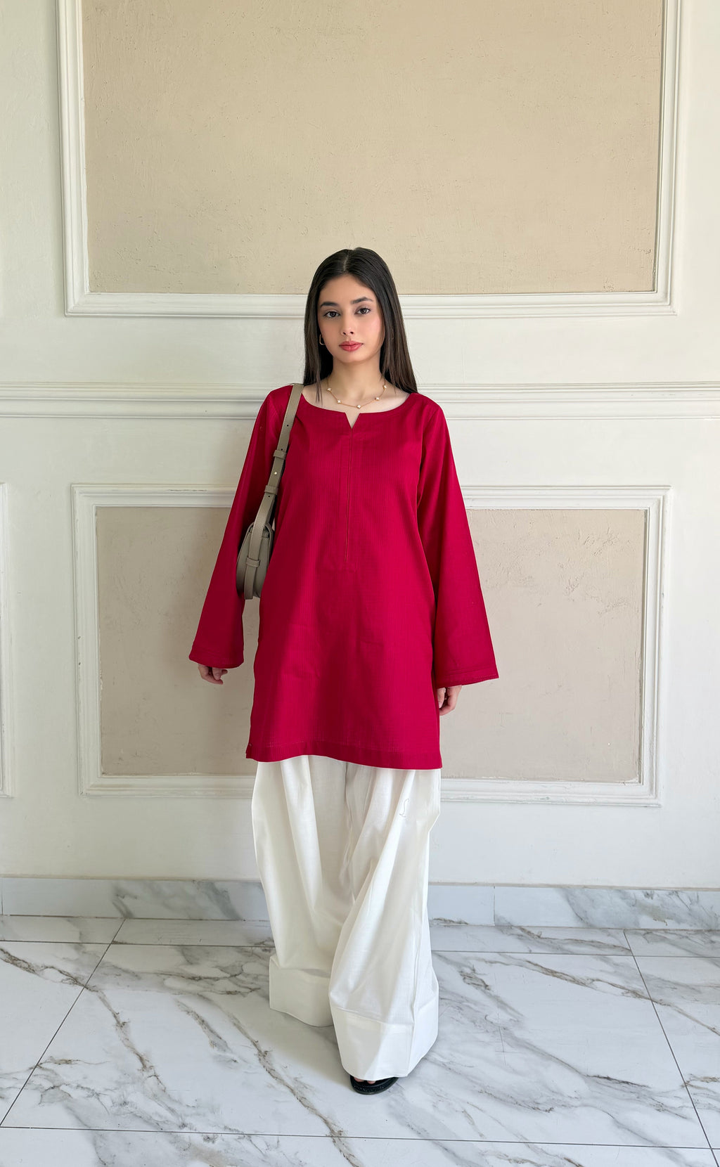 Rose - 2 PC Stitched Pret