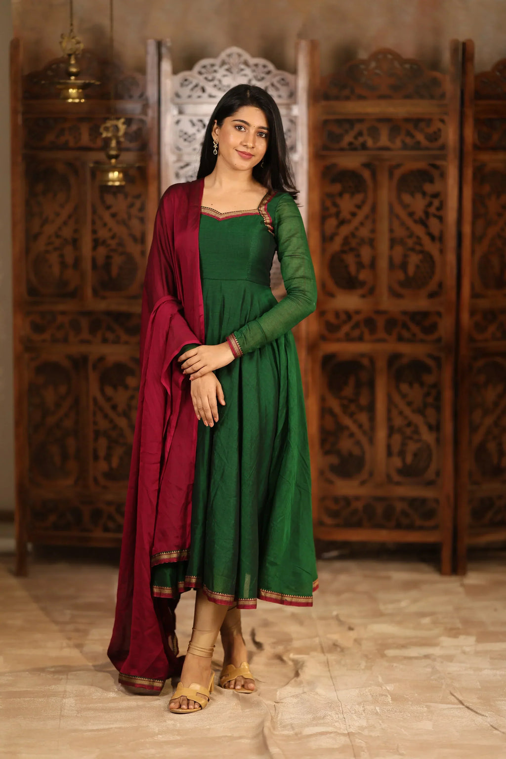 Kalyani Pure Cotton Anarkali