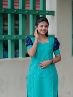 Ishira Tussar Silk Co-ord Set
