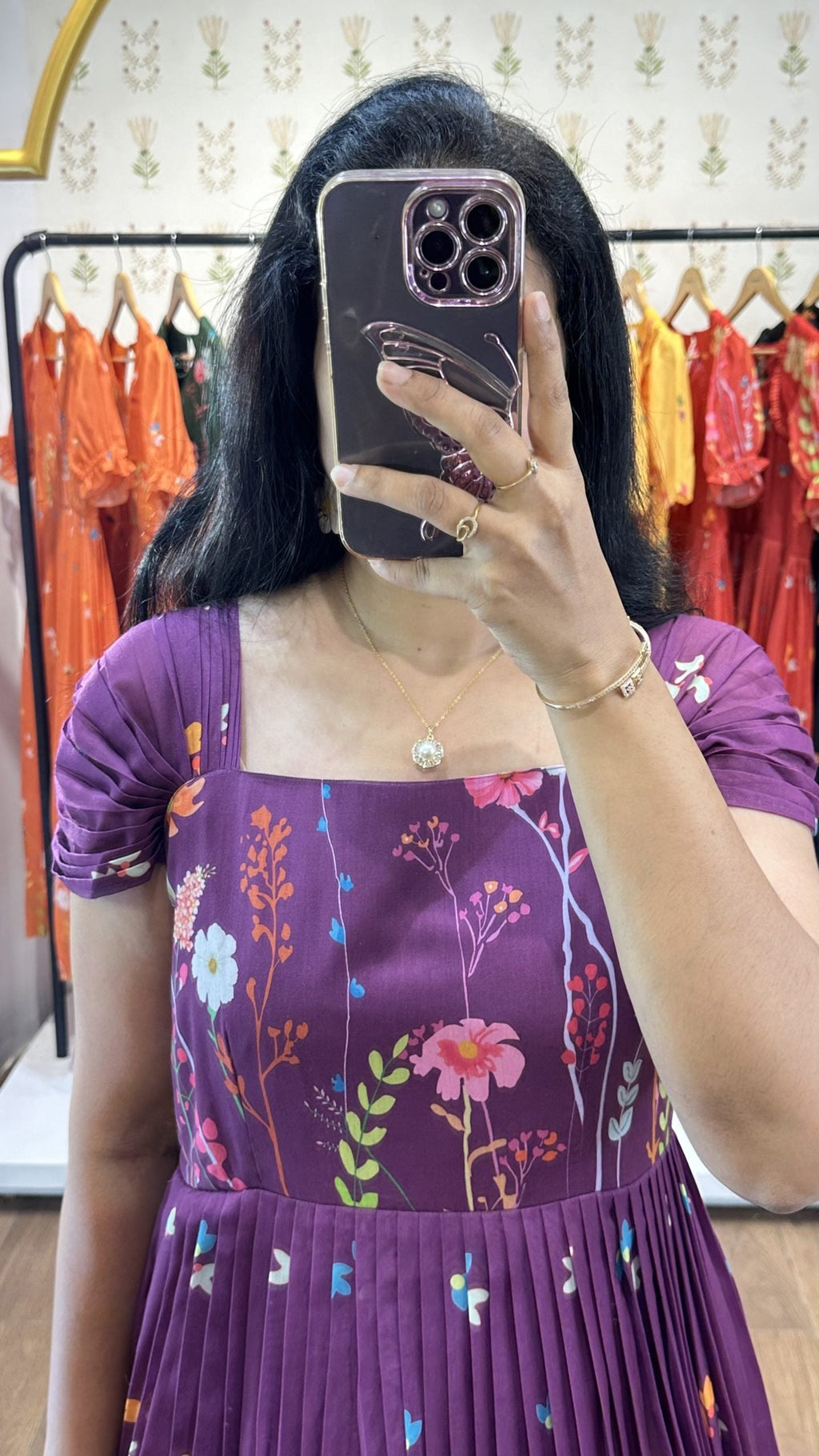 Kashish  Purple Kurta Set