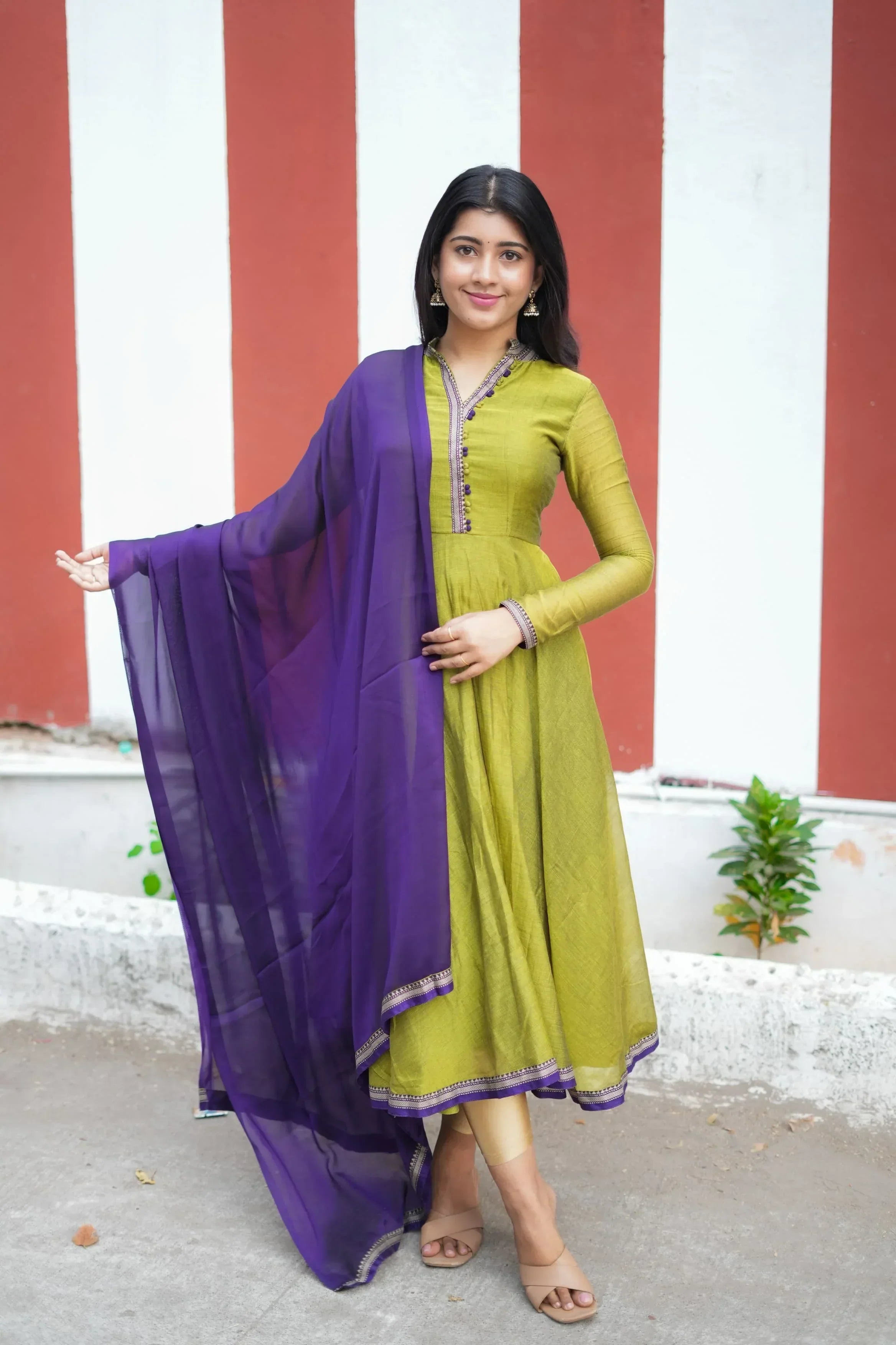 Bhavya Handloom Cotton Anarkali