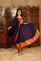 Qasmiya Shrungar Pure Cotton Anarkali