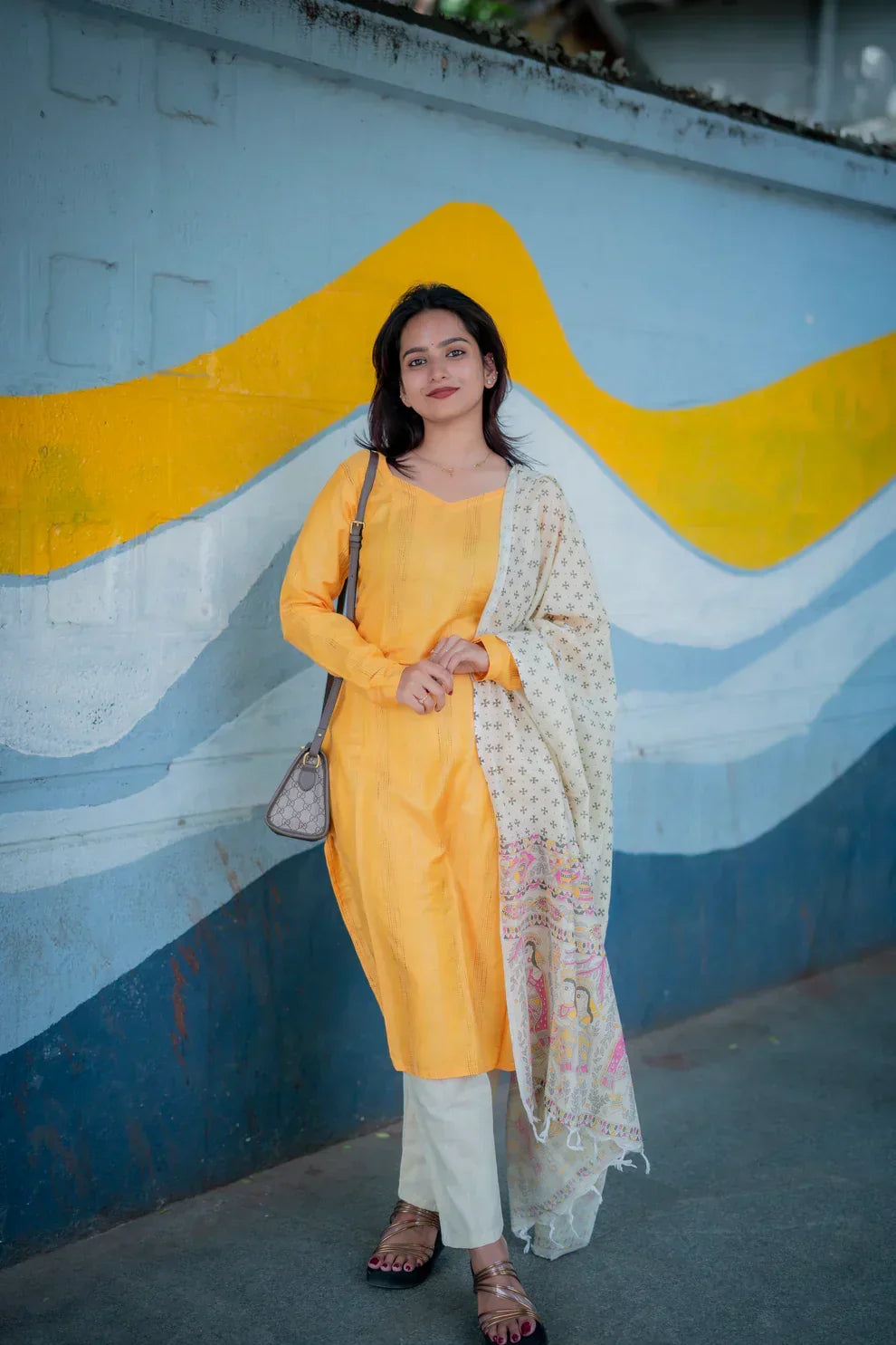 Falak Handwoven Cotton Long Kurta