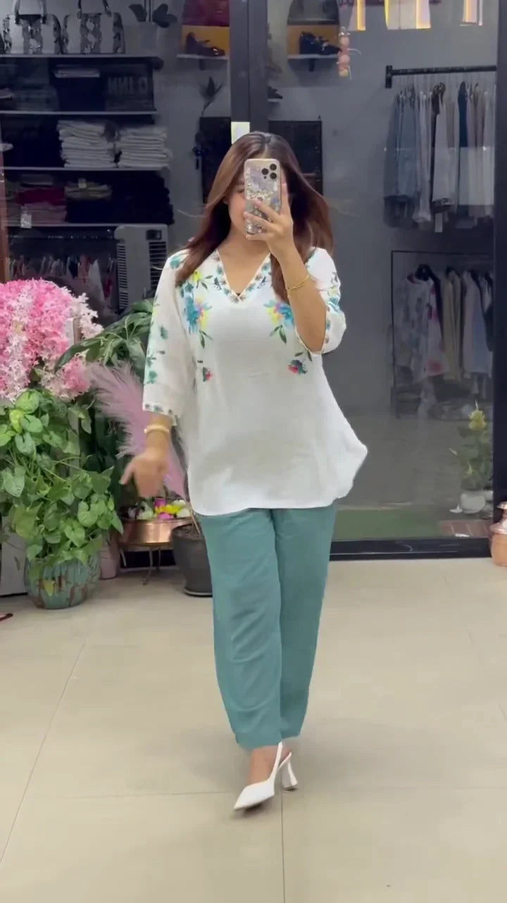 Women’s Stylish Printed Co-ord Set