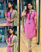 Saumya Shrungar Raw Silk Suit Set
