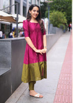 Falisha Rayon Top Pant Set