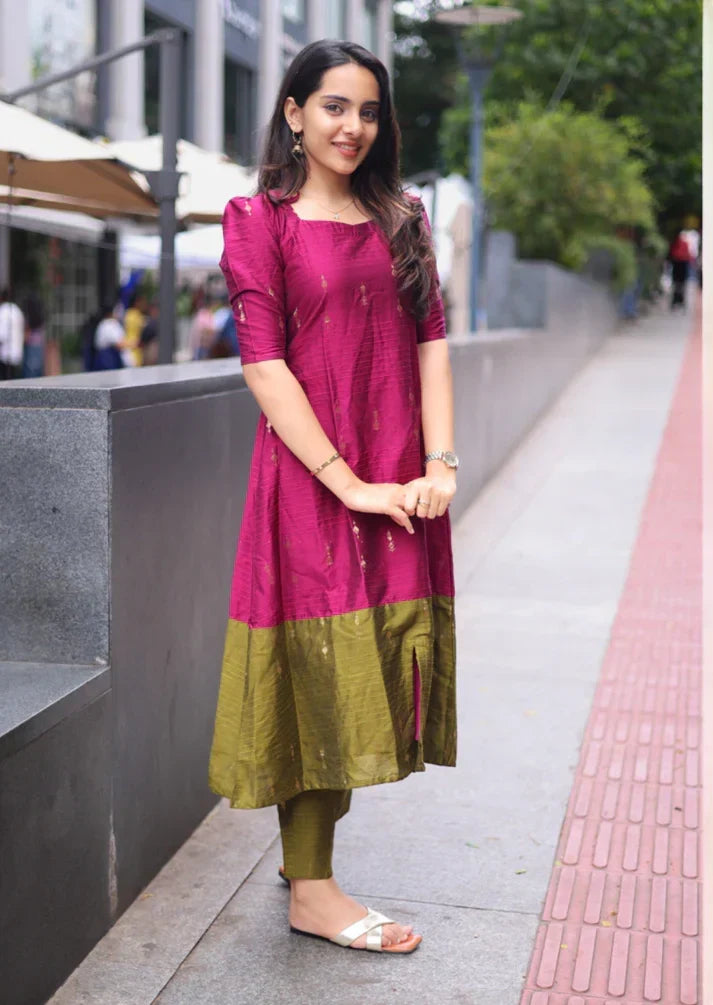 Falisha Rayon Top Pant Set